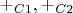 $+_{C1},+_{C2}$