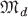 $\mathfrak{M}_\textit{d}$