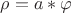 $\rho=a*\varphi$