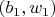 $(b_1, w_1)$
