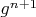 $g^{n+1}$