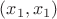 $(x_1,x_1)$