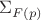$\Sigma_{F(p)}$