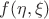 $f(\eta,\xi)$