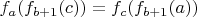 $f_a(f_{b + 1}(c)) = f_{c}(f_{b + 1}(a))$