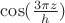 $\cos(\frac{3\pi z}{h})$