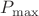 $P_{\max}$