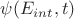 $\psi(E_{int},t)$
