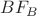 $BF_B $