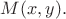 $M(x,y).$