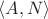 $\langle A , N \rangle$