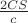 $\frac{2CS}{c}$