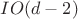 $IO(d-2)$