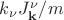 $k_\nu J_{\mathbf{k}}^\nu /m$