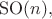 $\mathrm{SO}(n),$