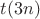 $t(3n)$