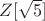 $Z[\sqrt 5 ]$