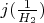 $j(\frac{1}{H_2})$