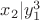 $x_2|y_1^3$