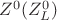 $Z^0(Z^0_L)$