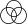 $\bigcirc\hspace{-0.25cm}\raisebox{4pt}{$\bigcirc$}\hspace{-0.25cm}\bigcirc$