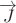 $\overrightarrow{J}$