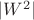 $|W^2|$