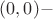 $(0,0) - $
