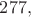 $277,$