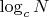 $\log_cN$