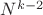 ${{N^{k - 2}}}$