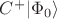 $C^+|\Phi_0\rangle$