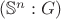$(\mathbb{S}^n:G)$