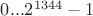$0...2^{1344}-1$