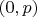 $(0,p)$