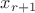 $x_{r+1}$