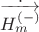 $\dot{\overrightarrow{H_m^{(-)}}}$