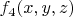 $f_4(x, y, z)$