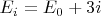 $E_i=E_0+3i$