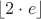 $\lfloor2\cdot e\rfloor$