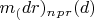$ m_(dr)_n_p_r (d) $