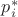 $p^*_i$