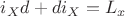 $i_X d+d i_X=L_x$ $i_X d+d i_X=L_x$