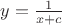 $y = \frac1{x+c}$