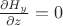 ${{\partial H_y } \over {\partial z}} =0$