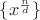 $\{x^{\frac{n}{d}}\}$