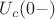 ${U}_{c}(0-)$