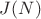 $J(N)$
