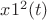 $x1^2(t)}$