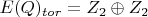 $E(Q)_{tor}=Z_2\oplus{Z_2}$